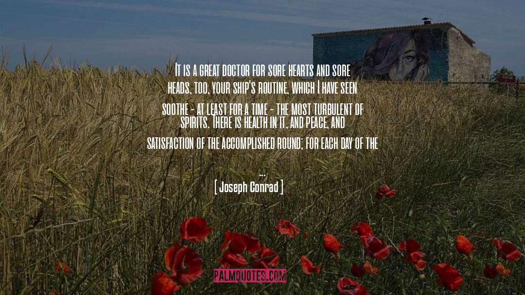 Health Life Style quotes by Joseph Conrad