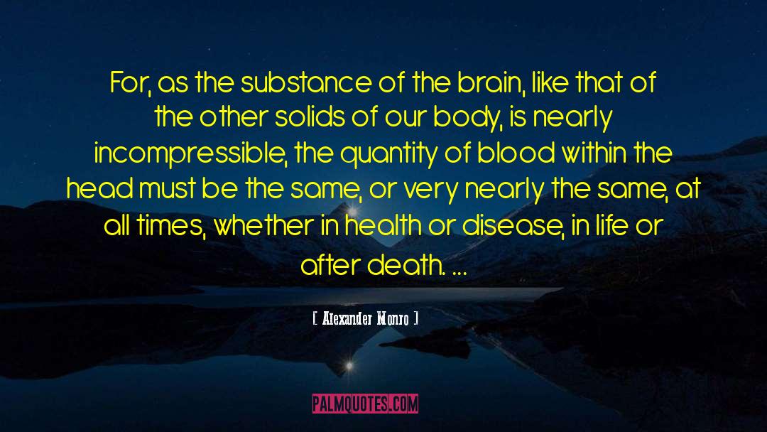 Health Life Style quotes by Alexander Monro