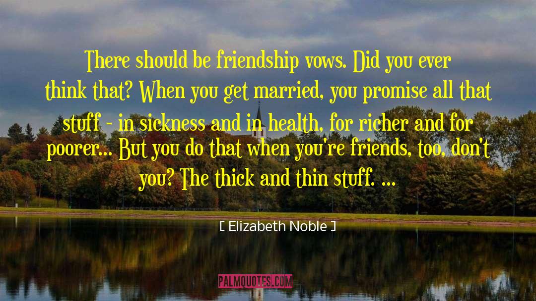 Health Program quotes by Elizabeth Noble