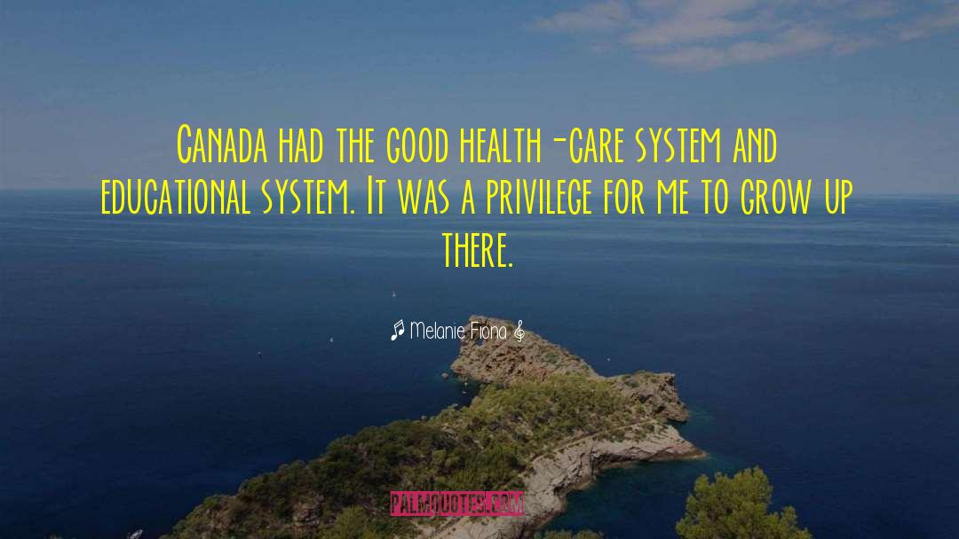 Health Program quotes by Melanie Fiona