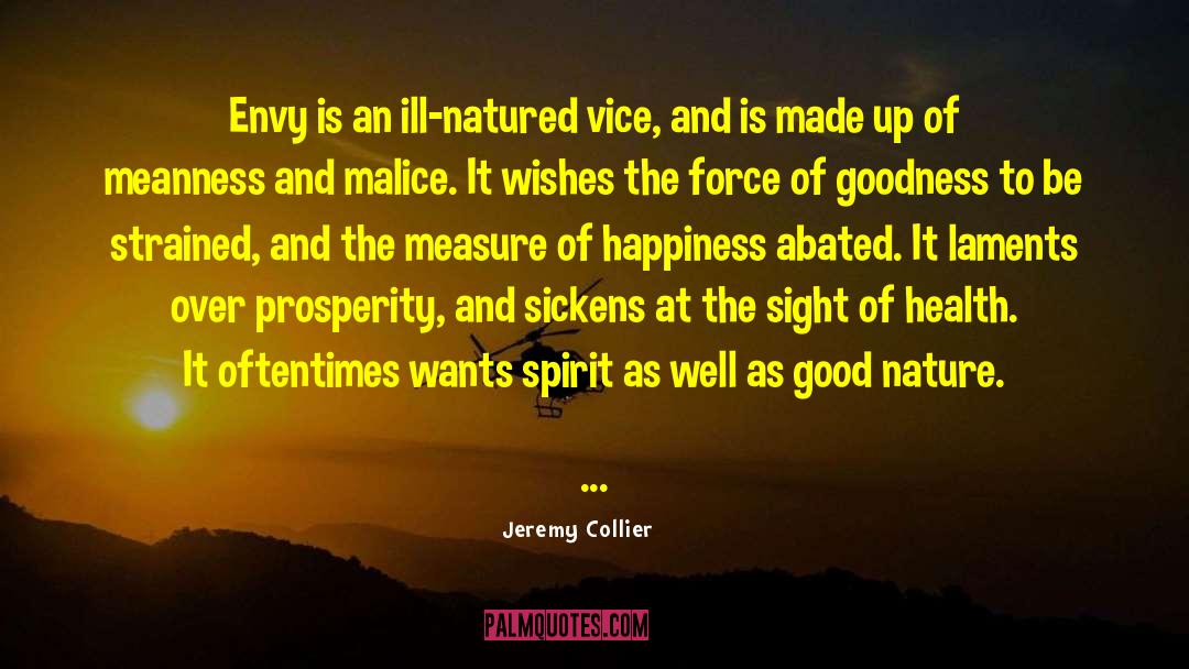 Health Related quotes by Jeremy Collier