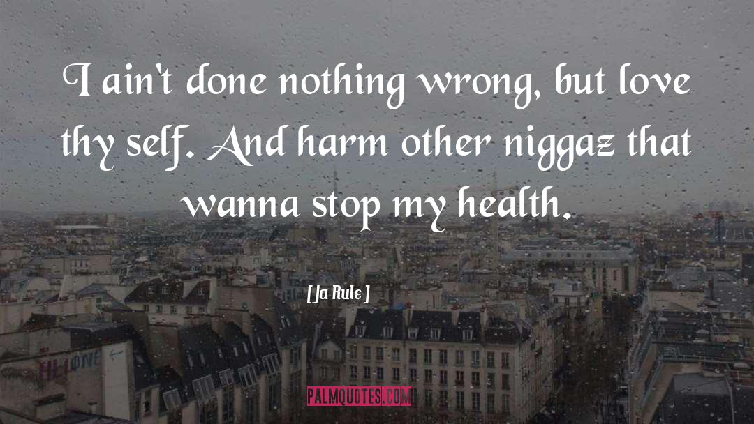 Health Workplace quotes by Ja Rule