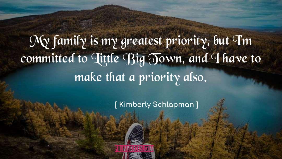 Healthcare Priority quotes by Kimberly Schlapman
