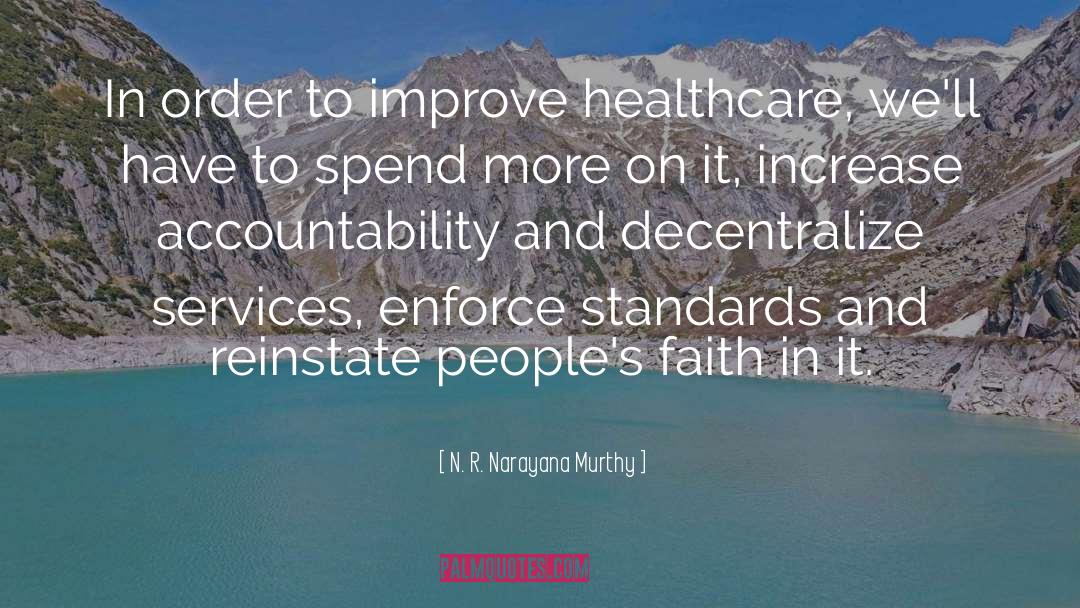 Healthcare quotes by N. R. Narayana Murthy