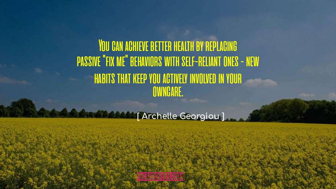 Healthcare quotes by Archelle Georgiou