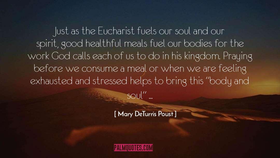 Healthful quotes by Mary DeTurris Poust