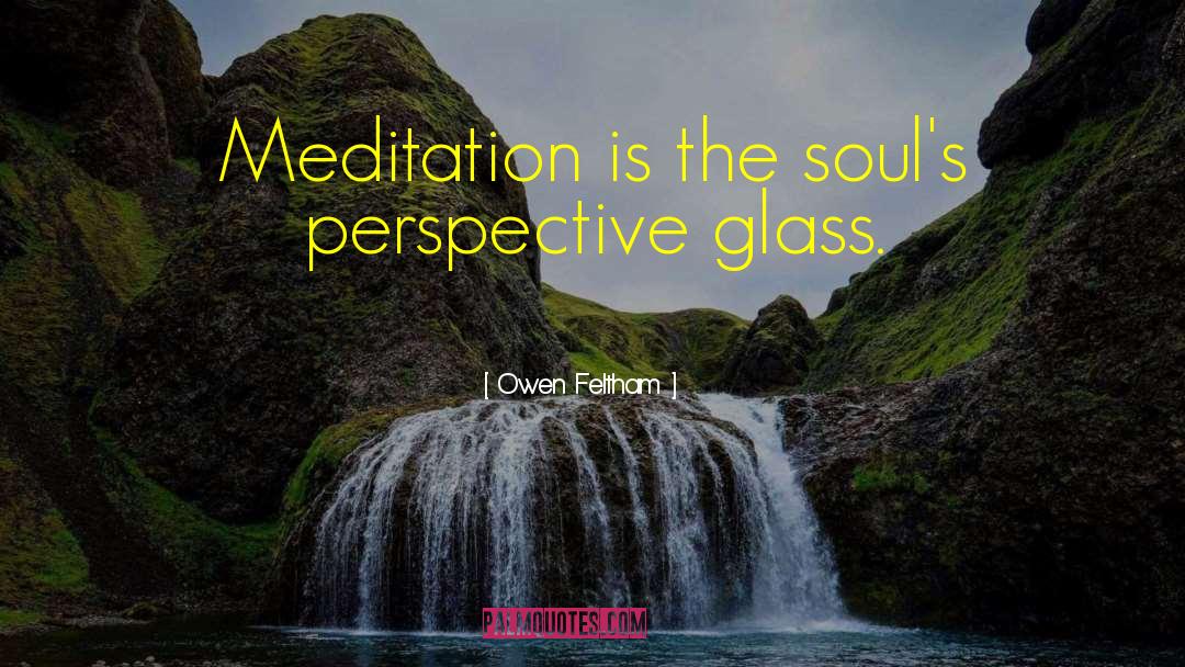 Healthfulness Meditation quotes by Owen Feltham