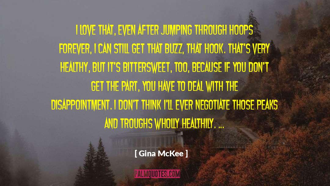 Healthily quotes by Gina McKee