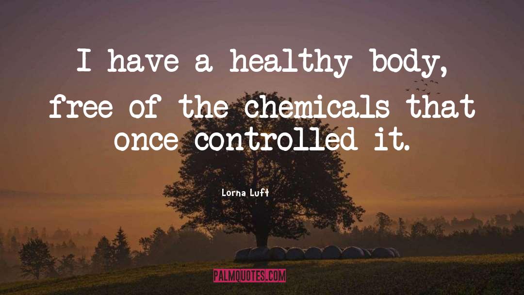 Healthy Body quotes by Lorna Luft