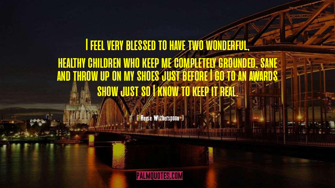 Healthy Children quotes by Reese Witherspoon