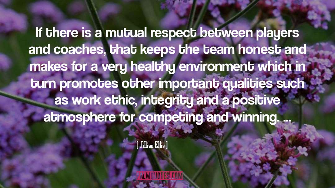 Healthy Environment quotes by Jillian Ellis