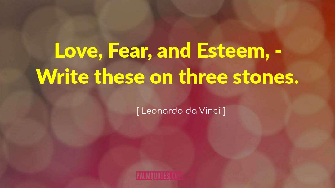 Healthy Fear quotes by Leonardo Da Vinci