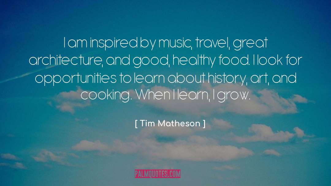 Healthy Food quotes by Tim Matheson