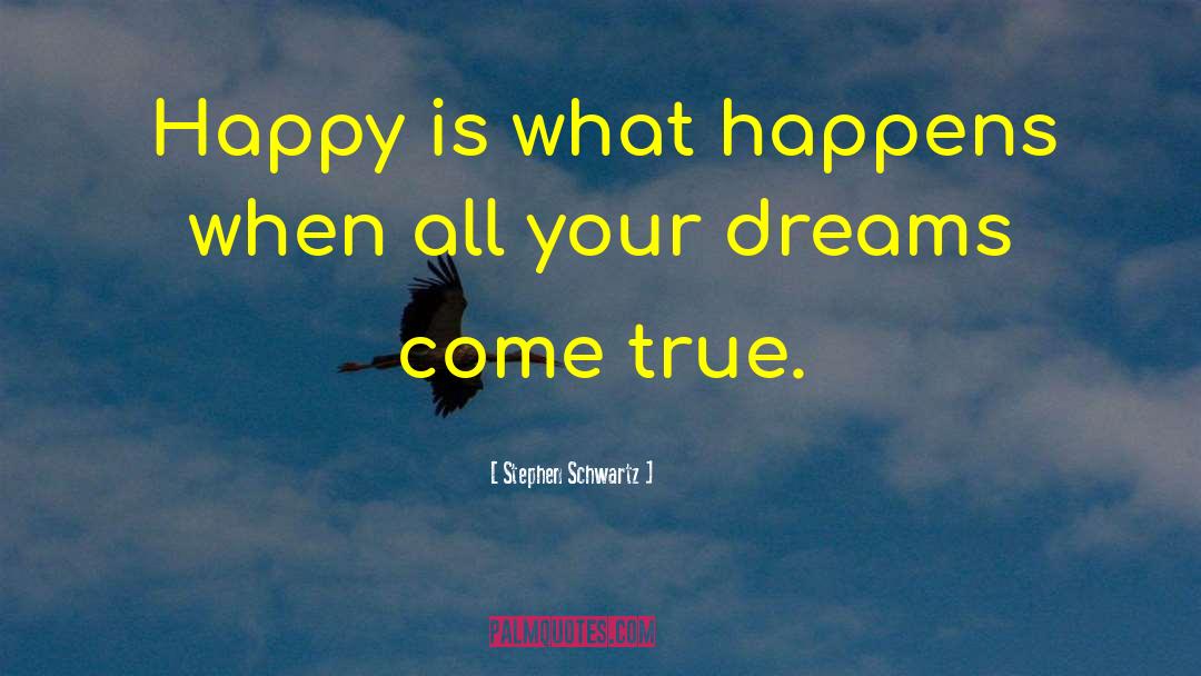 Healthy Happy quotes by Stephen Schwartz