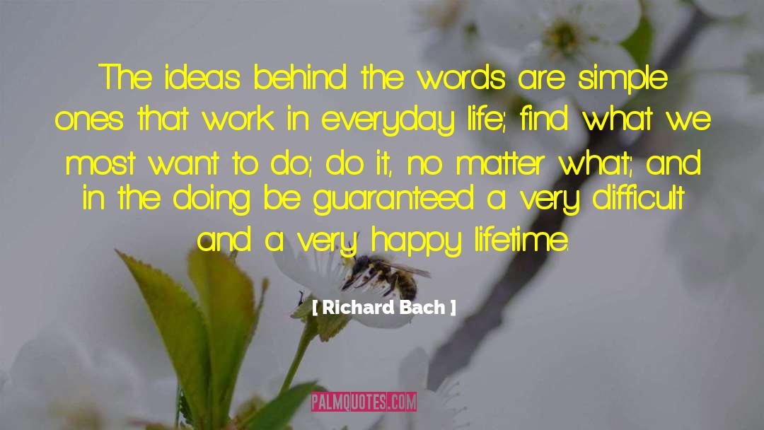 Healthy Happy quotes by Richard Bach