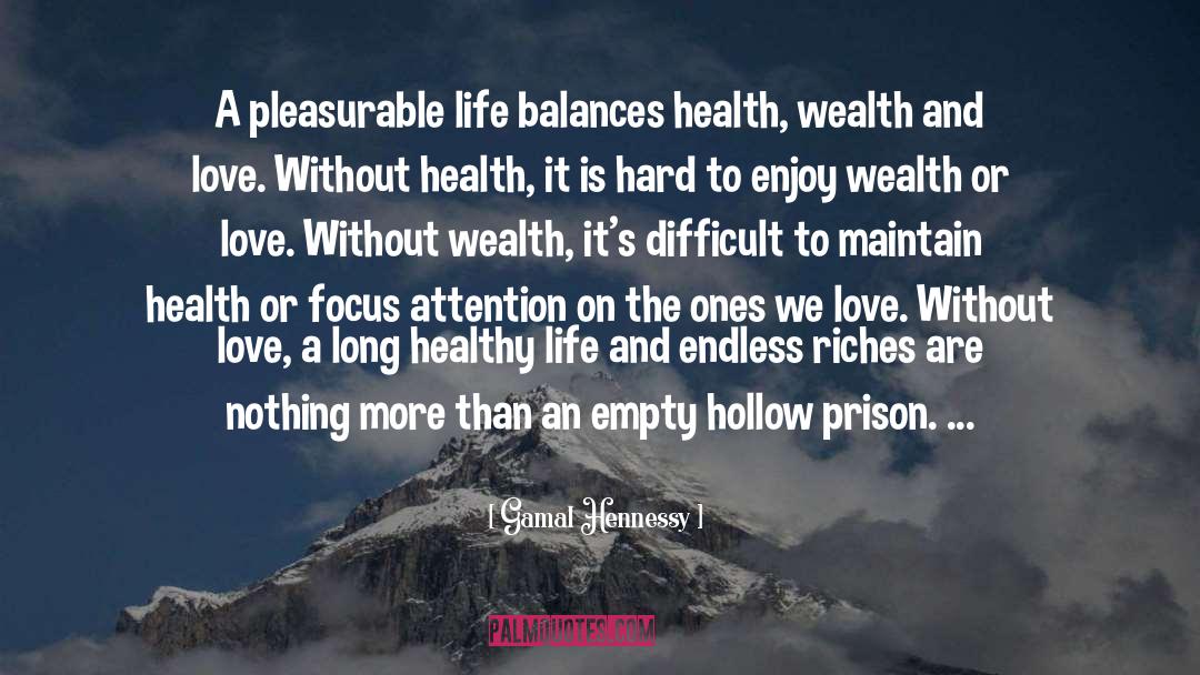 Healthy Life quotes by Gamal Hennessy