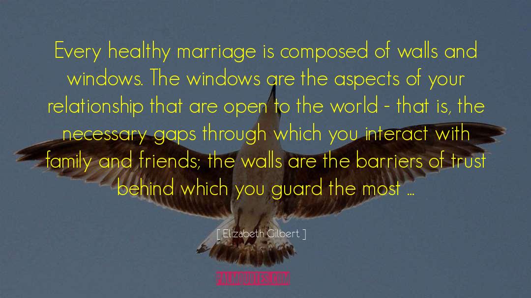 Healthy Marriage quotes by Elizabeth Gilbert