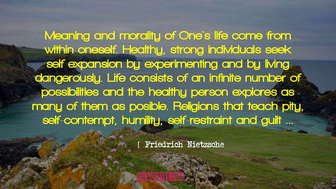 Healthy Person quotes by Friedrich Nietzsche