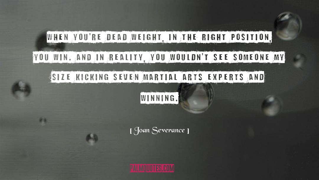 Healthy Weight quotes by Joan Severance