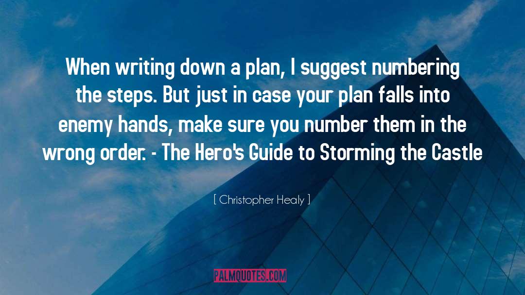 Healy quotes by Christopher Healy