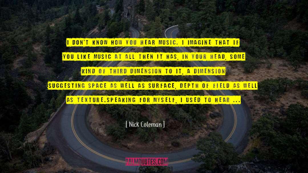Hear Music quotes by Nick Coleman