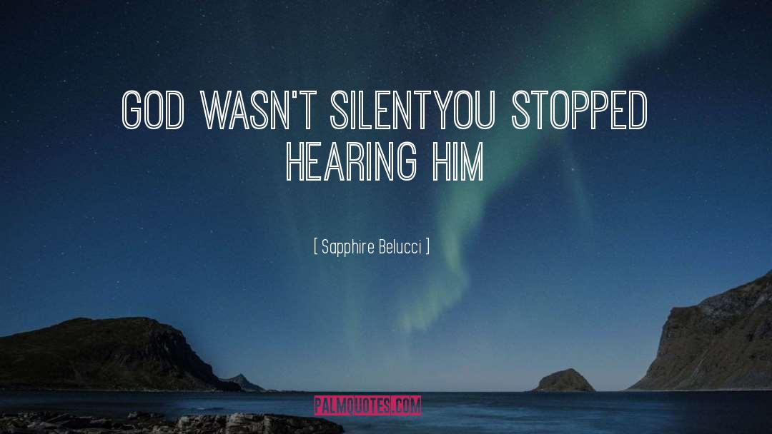 Hearing Aids quotes by Sapphire Belucci