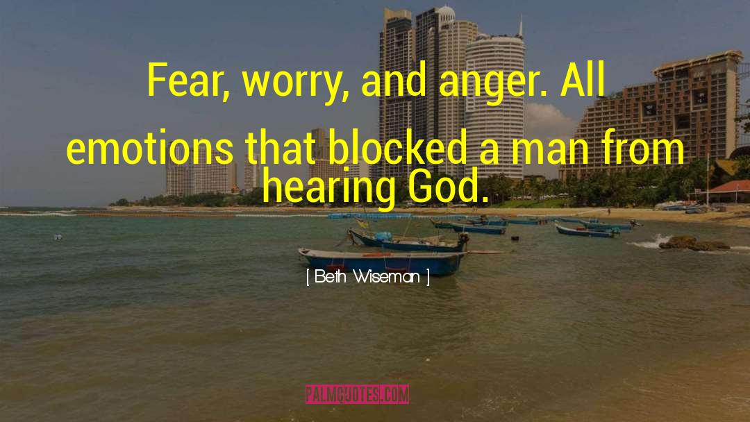 Hearing God quotes by Beth Wiseman