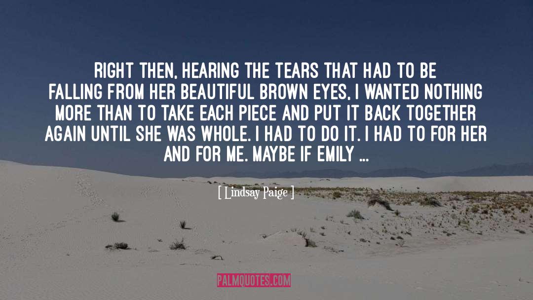 Hearing quotes by Lindsay Paige