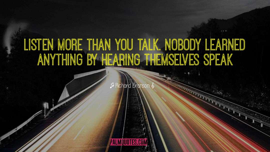 Hearing Voices quotes by Richard Branson