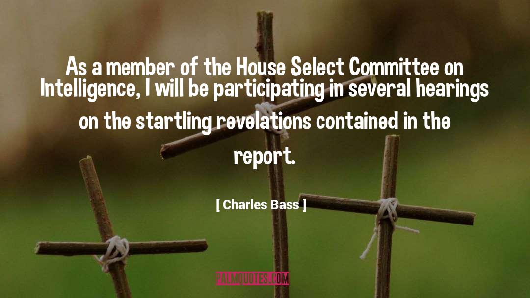 Hearings quotes by Charles Bass