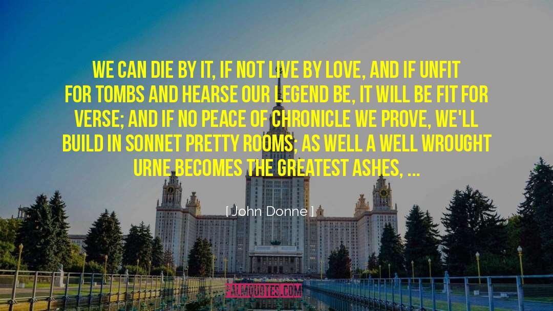 Hearse quotes by John Donne