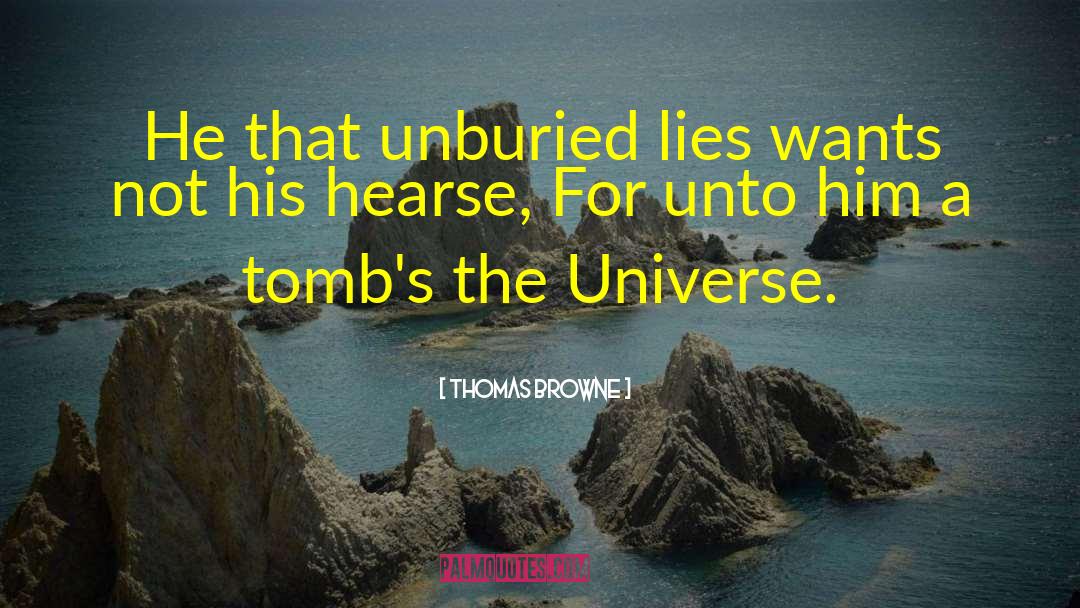 Hearse quotes by Thomas Browne