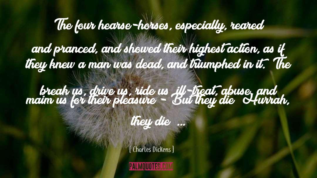 Hearse quotes by Charles Dickens