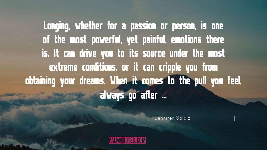 Heart Ache quotes by Jennifer Salaiz