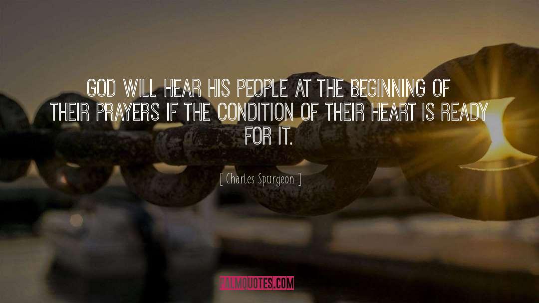 Heart At Peace quotes by Charles Spurgeon