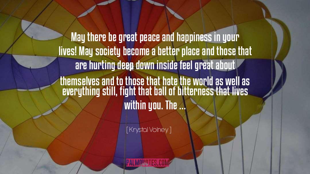 Heart At Peace quotes by Krystal Volney