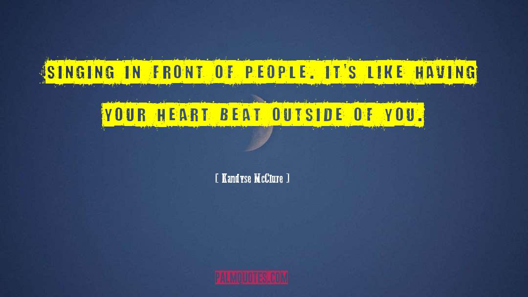 Heart Beat quotes by Kandyse McClure