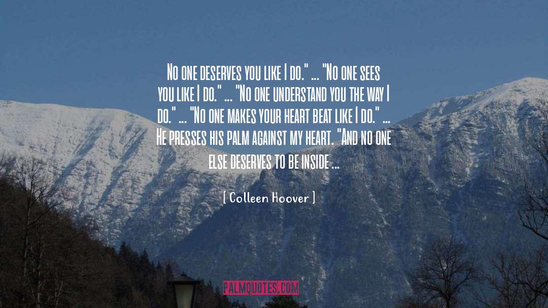 Heart Beat quotes by Colleen Hoover