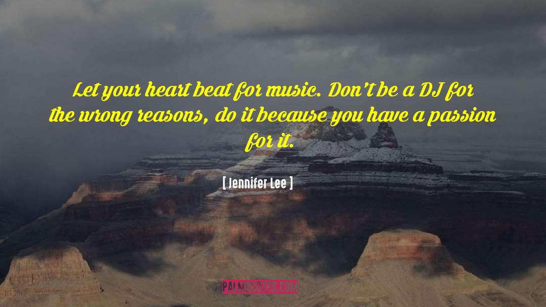 Heart Beat quotes by Jennifer Lee