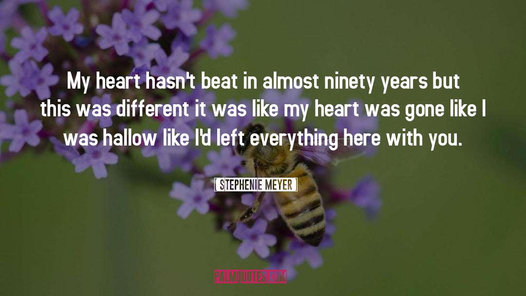 Heart Beats quotes by Stephenie Meyer