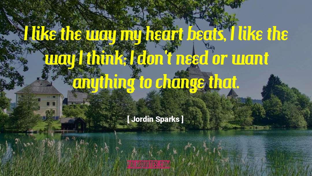 Heart Beats quotes by Jordin Sparks