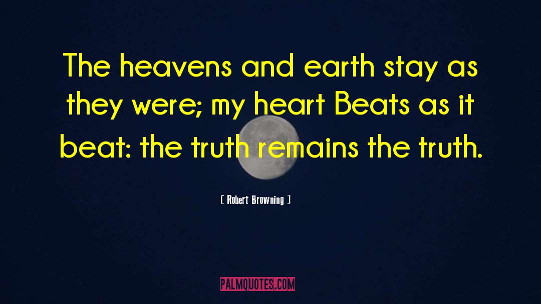Heart Beats quotes by Robert Browning