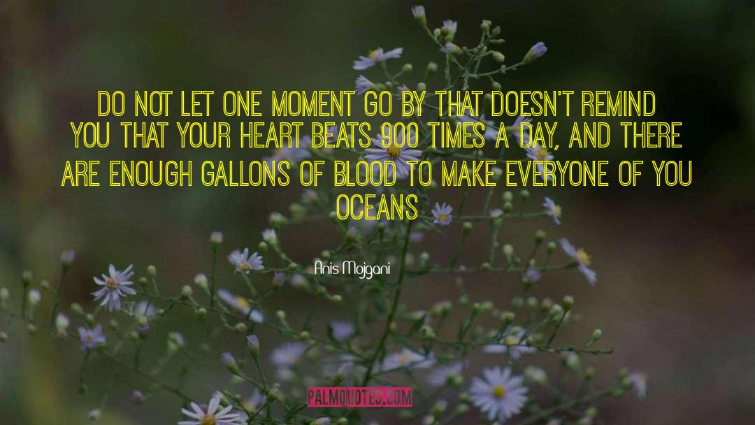 Heart Beats quotes by Anis Mojgani