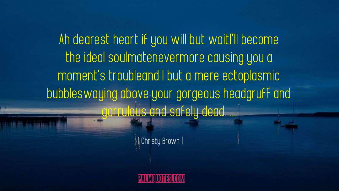 Heart Blessings quotes by Christy Brown