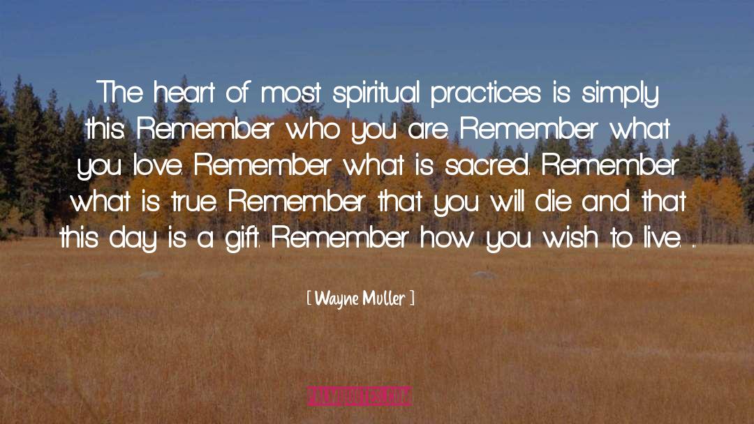 Heart Dances quotes by Wayne Muller