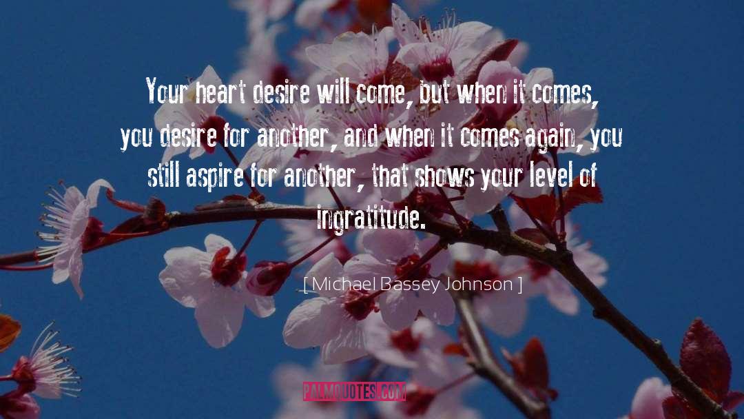 Heart Desire quotes by Michael Bassey Johnson
