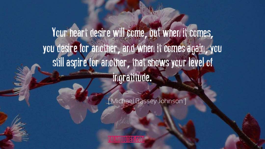 Heart Desires quotes by Michael Bassey Johnson