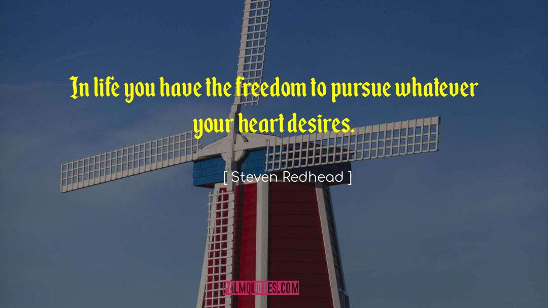 Heart Desires quotes by Steven Redhead