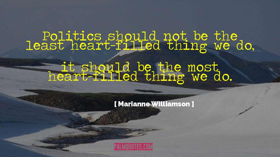 Heart Filled quotes by Marianne Williamson