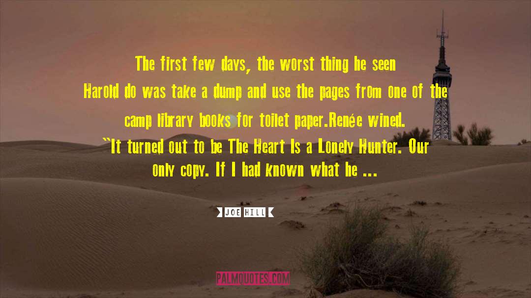 Heart Is A Lonely Hunter quotes by Joe Hill